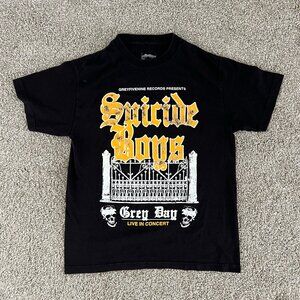 Suicideboys Grey Day Tour T-Shirt Black G59 GreyFiveNine Cotton Size M